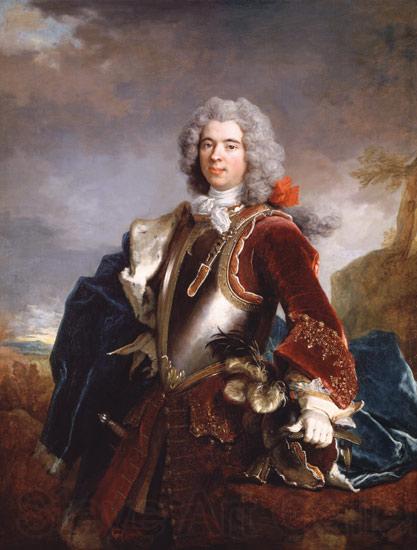 Nicolas de Largilliere Portrait of Jacques I Norge oil painting art